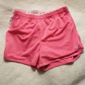 Kids size 16 pink Justice shorts